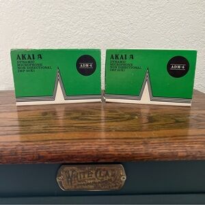 Akai Dynamic Microphone Non Directional IMP 50K ADM-6 NIB